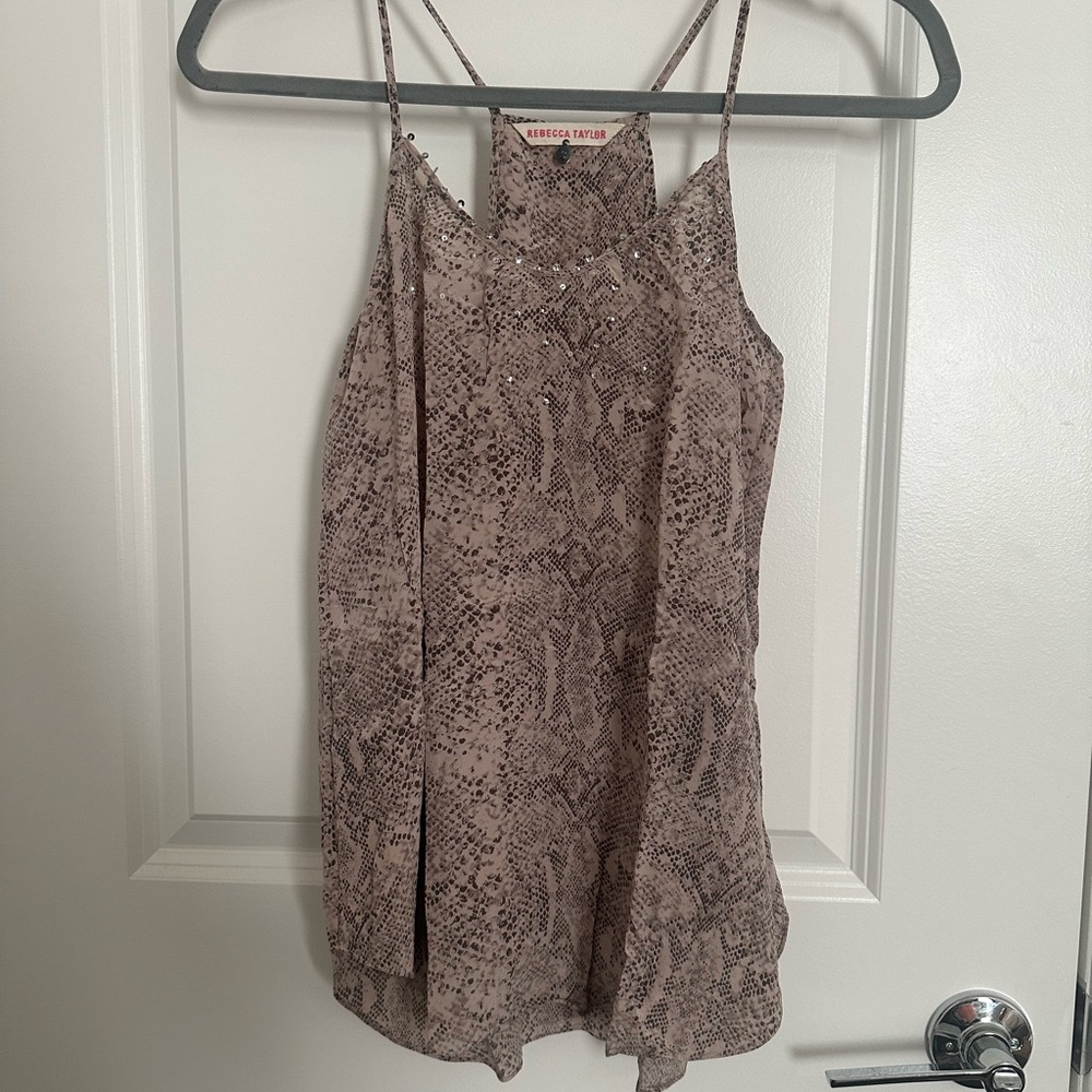 Rebecca Taylor Animal print Blouse